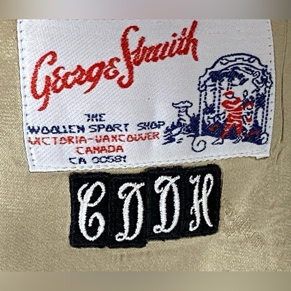 Aquascutum of London Beige Blazer Mens Size 40 R Wool Made in Canada - Picture 6 of 11